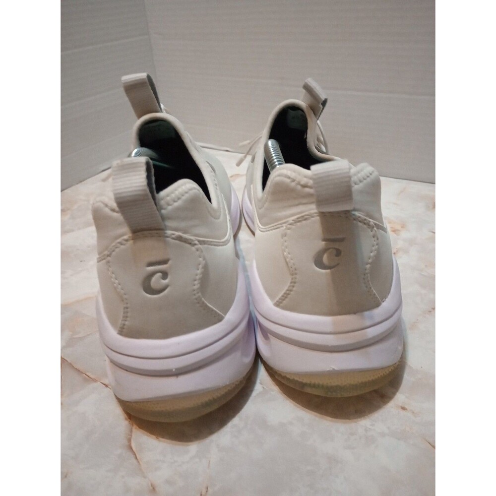 Clove Shoes Mens Size 10.5 Whute Slip On Nursing Walking Sneakers Comfort - Picture 5 of 9